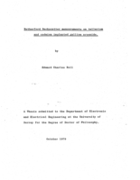 Rutherford backscatter measurements on tellurium and cadmium implanted gallium arsenide.