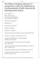 The effect of sodium-glucose co-transporter 2 (SGLT2) inhibitors on cardiometabolic profile; beyond the hypoglycaemic action