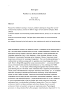 Families in an Environmental Context