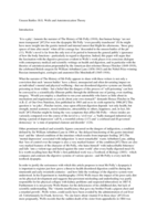 ‘Unseen Battles: H.G. Wells and Autointoxication Theory,'