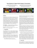 Video Stylization for Digital Ambient Displays of Home Movies