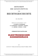 The Taxonomy of the actio furti. Between Ownership and Commerce