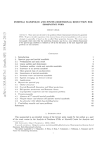 Inertial manifolds and finite-dimensional reduction for dissipative PDEs