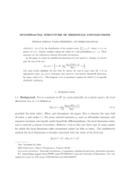Multifractal structure of Bernoulli convolutions