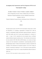 Investigation of the nanostructure and wear properties of physical vapor deposited CrCuN nanocomposite coatings