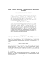Local entropy averages and projections of fractal measures