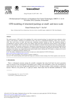 CFD Modeling of Structured Packings at Small- and Meso-scale