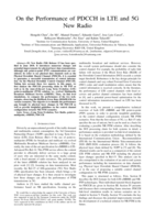 On the Performance of PDCCH in LTE and 5G New Radio