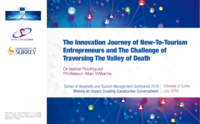 The Innovation Journey of New-To-Tourism Entrepreneurs and The Challenge of Traversing The Valley of Death