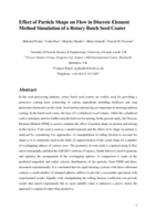 Effect of particle shape on flow in discrete element method simulation of a rotary batch seed coater