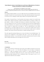 Some observations on the strength and fatigue properties of samples extracted from cast iron water mains