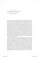 The Politics of Housework