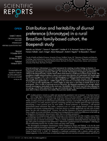Distribution and heritability of diurnal preference (chronotype) in a rural Brazilian family-based cohort, the Baependi study