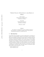 Valiente Kroon’s obstructions to smoothness at infinity