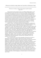 Wheresoever the Body Is -- Image, Matter and Corporeality on Shakespeare's Stage