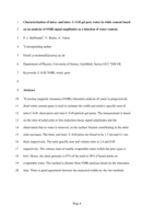 Characterisation of intra- and inter-C-S-H gel pore water in white cement based on an analysis of NMR signal amplitudes as a function of water content