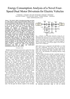 Energy consumption analysis of a novel four-speed dual motor drivetrain for electric vehicles