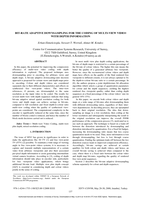Bit-Rate Adaptive Downsampling for the Coding of Multi-View Video with Depth Information