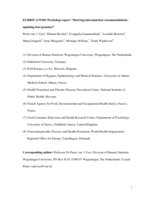 EURRECA/WHO workshop report: 'Deriving Micronutrient Recommendations: Updating Best Practices'.