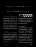 FaceDirector: Continuous Control of Facial Performance in Video