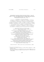 ISOMERIC RATIOS FOR NUCLEI WITH Z=62-67 AND A=142-152 PRODUCED IN THE RELATIVISTIC FRAGMENTATION OF Pb-208