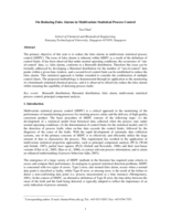 On reducing false alarms in multivariate statistical process control