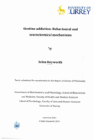 Nicotine Addiction: Behavioural and Neurochemical Mechanisms.