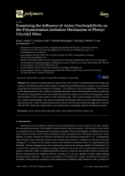 Examining the Influence of Anion Nucleophilicity on the Polymerisation Initiation Mechanism of Phenyl Glycidyl Ether