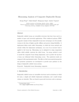 Blossoming analysis of composite deployable booms