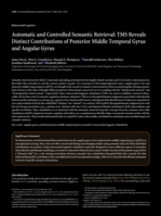 Automatic and Controlled Semantic Retrieval: TMS Reveals Distinct Contributions of Posterior Middle Temporal Gyrus and Angular Gyrus