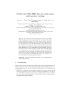 Particle ow SMC-PHD lter for audio-visual multi-speaker tracking