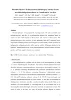 Biocidal polymers (I): Preparation and biological activity of some novel blocidal polymers based on uramil and its azo-dyes