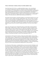 Preface to Ethel Smyth, Variations on Bonny Sweet Robin (Ophelia’s Song)
