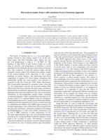 Hot neutron matter from a self-consistent Green's-functions approach