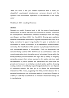'What I've found is that your related experiences tend to make you dissatisfied': Psychological obsolescence, consumer demand and the dynamics and environmental implications of de-stabilisation in the laptop sector’