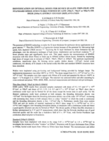 Identification of Optimal Doses for Device Quality Thin-Film and Standard Simox Structures Formed by Low (50keV, 70keV or 90keV) or High (200keV) Energy Oxygen Implantation