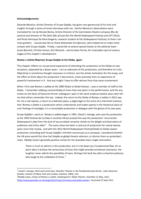 Romeu e Julieta (Reprise): Grupo Galpao st the Globe, again