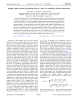 Isotopic Chains Around Oxygen from Evolved Chiral Two- and Three-Nucleon Interactions