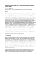 Influence of measurement cell size on predicted attrition by the Distinct Element Method