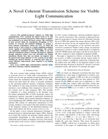A Novel Coherent Transmission Scheme for Visible Light Communication