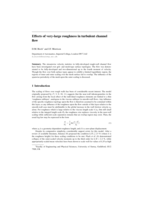 Effects of very-large roughness in turbulent channel flow
