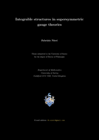 Integrable structures in supersymmetric gauge theories.