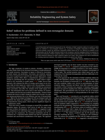 Sobol' indices for problems defined in non-rectangular domains