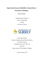 Improving processor reliability using software protection techniques.