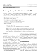 Electromagnetic properties of vibrational bands in Er-170