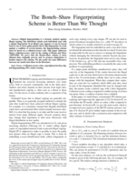 The Boneh-Shaw fingerprinting scheme is better than we thought