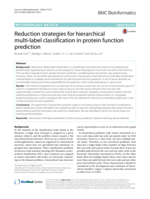 Reduction Strategies for Hierarchical Multi-Label Classification in Protein Function Prediction