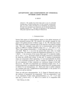 Asymptotic arc-components of unimodal inverse limit spaces