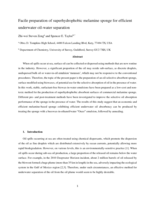 Facile preparation of superhydrophobic melamine sponge for efficient underwater oil-water separation