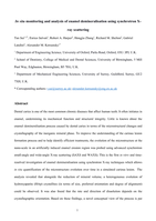 In situ monitoring and analysis of enamel demineralisation using synchrotron X-ray scattering